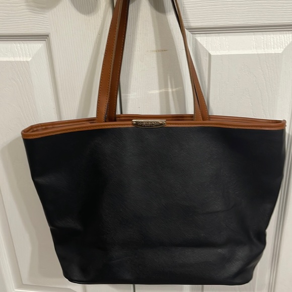 Jone New York Black and Brown Shoulder Bag - Picture 1 of 5